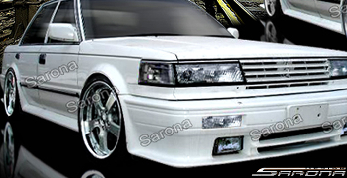 Custom Nissan Maxima  Sedan Side Skirts (1985 - 1988) - $490.00 (Part #NS-041-SS)